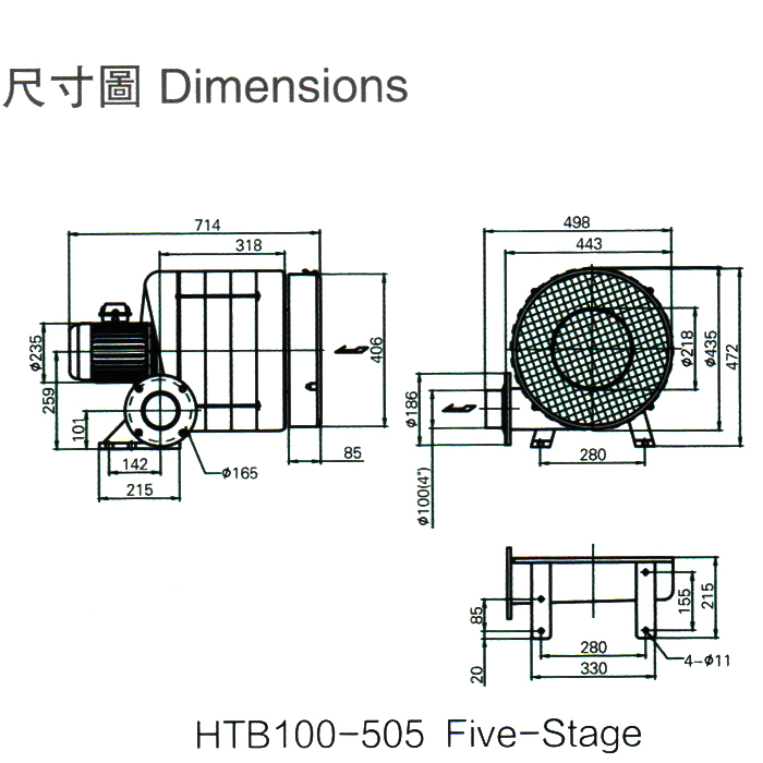 環(huán)形高壓風機